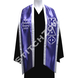 alpha Kappa Delta Phi Greek Graduation Sash and Stole - StitchZone / Segami Designs