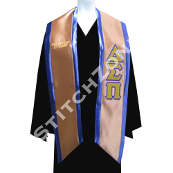 Delta Sigma Pi Greek Graduation Sash and Stole - StitchZone / Segami Designs