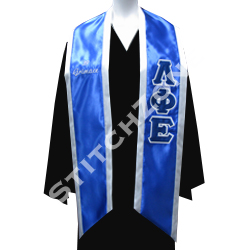 Lambda Phi Epsilon Greek Graduation Sash and Stole - StitchZone / Segami Designs