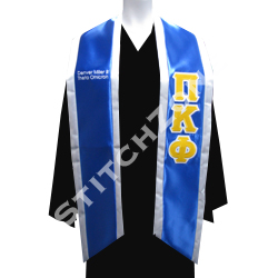 Pi Kappa Phi Greek Graduation Sash and Stole - StitchZone / Segami Designs