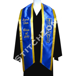 UCI Graduation Sash and Stole - StitchZone / Segami Designs