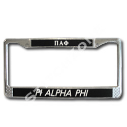 StitchZone - Pi Alpha Phi License Plate Frame