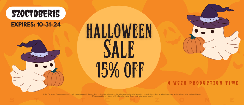 StitchZone Halloween Sale