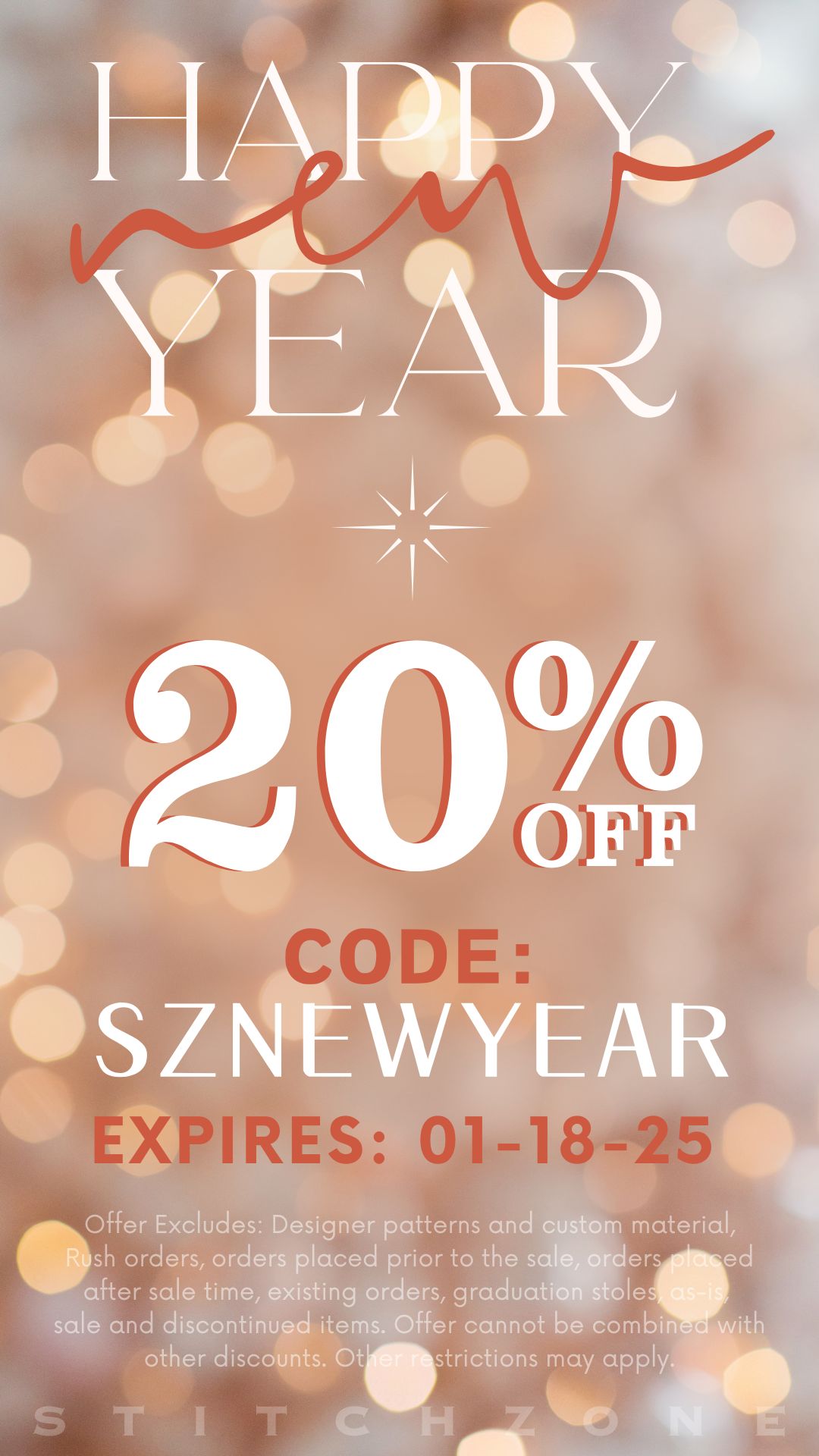 New Years Sale