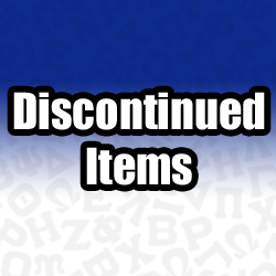 Custom Greek Items Discontinued - Stitchzone / Segami Designs