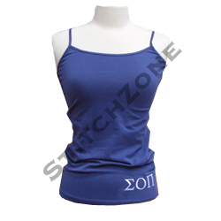 Custom Greek Sorority Tank Top - StitchZone / Segami Designs